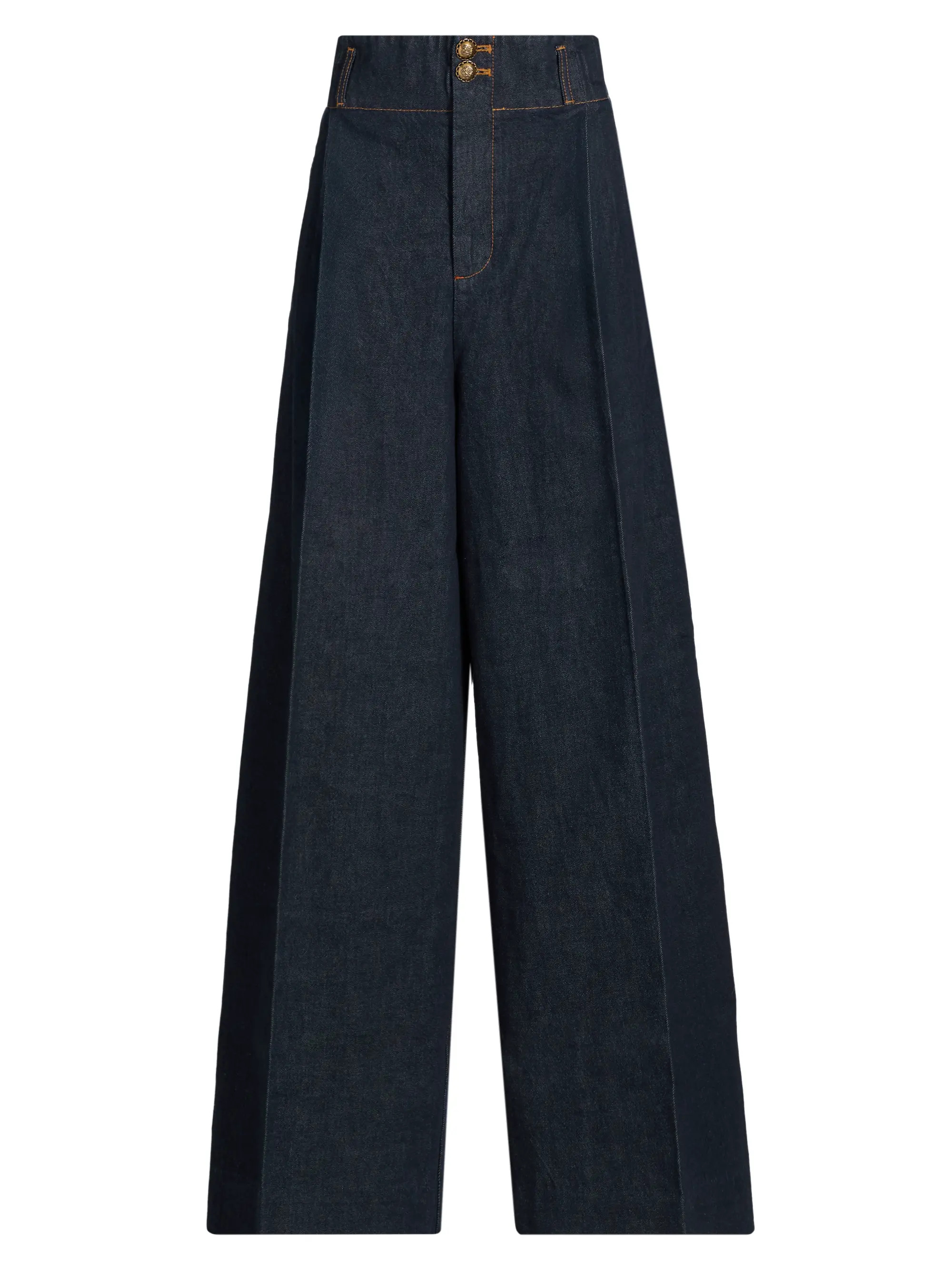 Hypnotic Tailored Wide-Leg Denim Pants | Saks Fifth Avenue
