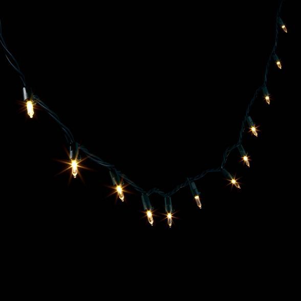 60ct Twinkle LED Smooth Mini Christmas String Lights with Green Wire - Wondershop™ | Target