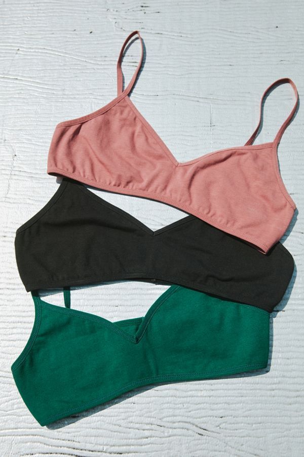 Out From Under Basic V-Neck Bralette | Urban Outfitters (US and RoW)
