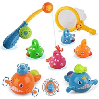 Toddler Toys Bath Toys for Toddlers 1-3 Baby Bath Toys 12-18 Months Floating Fishing Games with N... | Amazon (US)