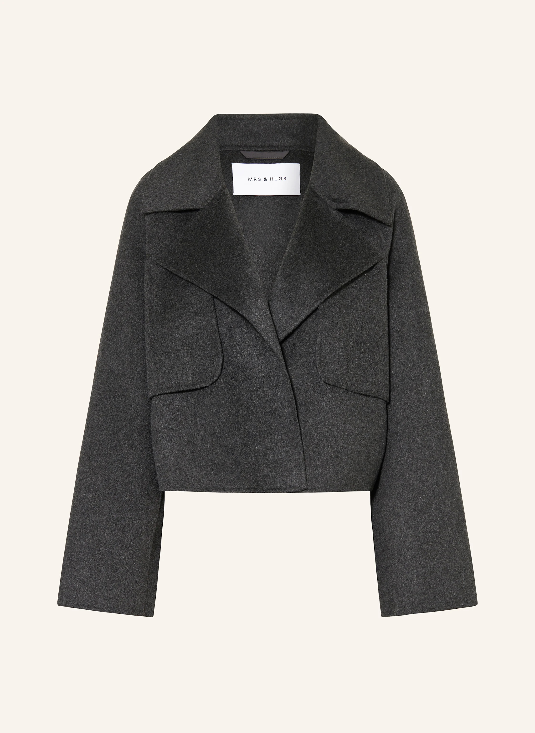 MRS & HUGS Kastenjacke in dunkelgrau | Breuninger (DACH)