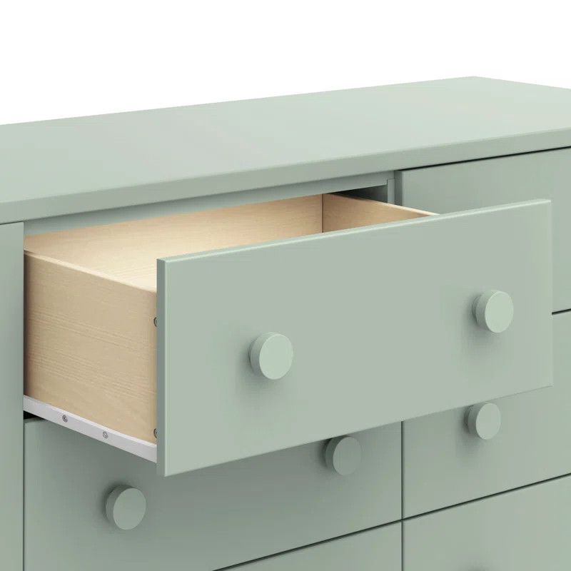 Sammy Scallop 6-Drawer Dresser | Wayfair North America