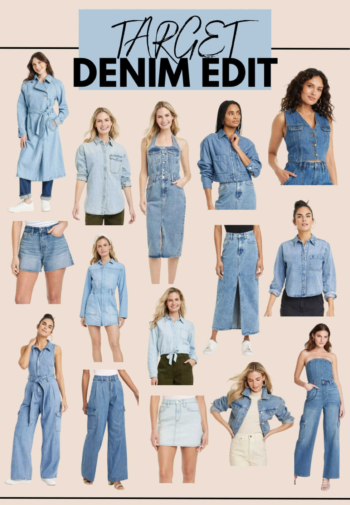 Target new arrivals
Trending: denim edit🩵

#LTKstyletip #LTKworkwear #LTKfindsunder50