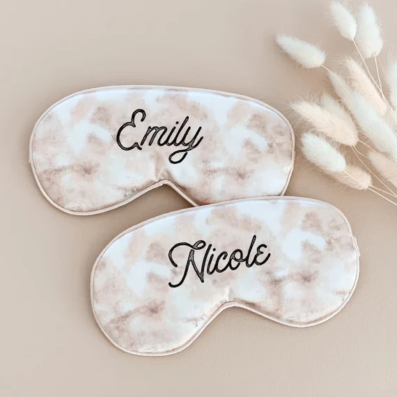 Tie Dye Sleep Masks  Bachelorette Party Favors Personalized | Etsy | Etsy (US)