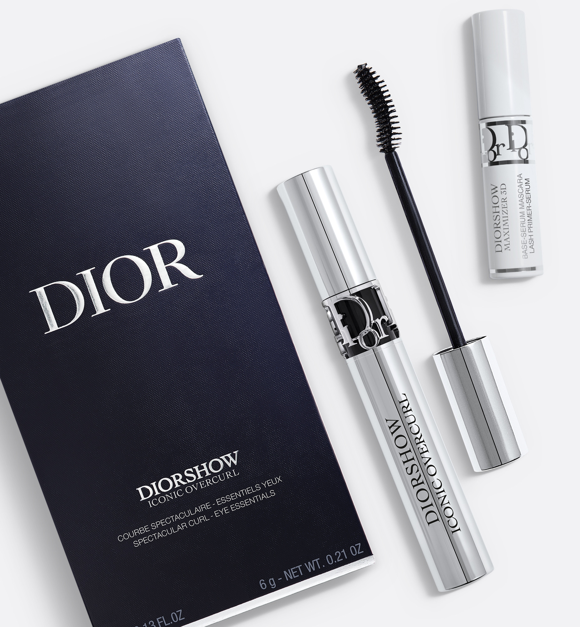 Diorshow Iconic Overcurl Set-Diorshow Iconic Overcurl Mascara and Mini Diorshow Maximizer 4D Lash Primer-Serum - Eye Essentials Set for Volume and Curl | Dior Beauty (US)