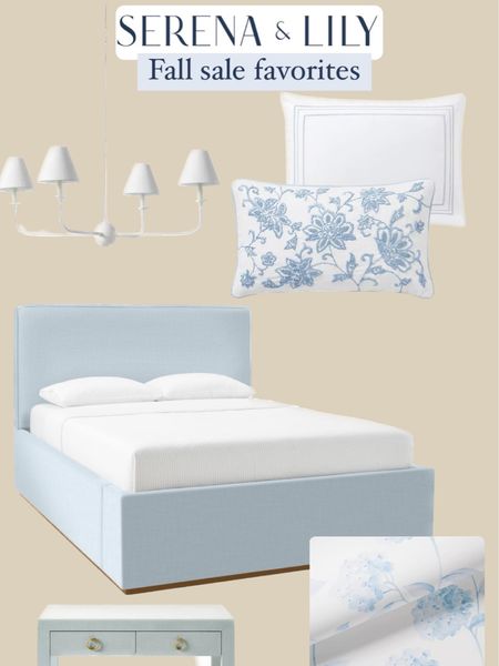 Sale alert! Last day of the Serena & Lily up to 40% off sale!!! Here are my bedroom favorites - from pillows to a nightstand to lighting! 

#LTKhome #LTKsalealert