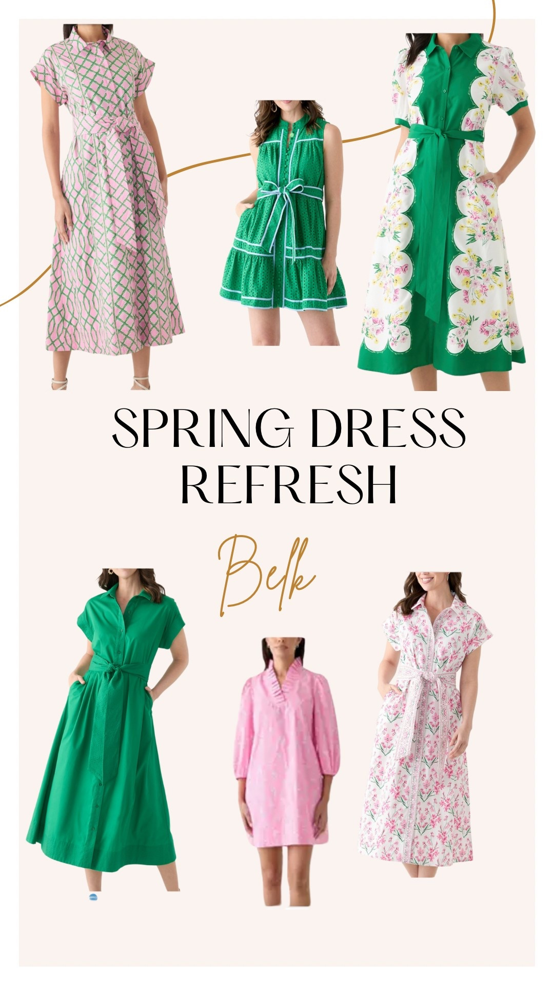 Refreshing your spring dresses with chic and affordable dresses from Belk! 

#LTKSaleAlert #LTKFindsUnder50 #LTKSeasonal