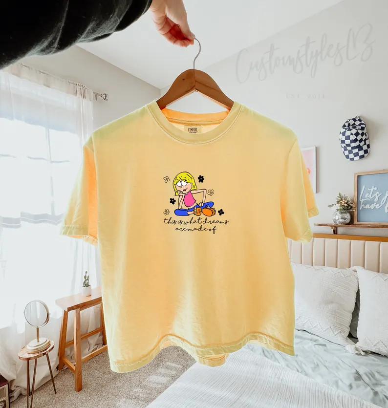 This is what dreams are made of Comfort Colors crop Shirt, lizzie mcguire shirt | Etsy (Global)