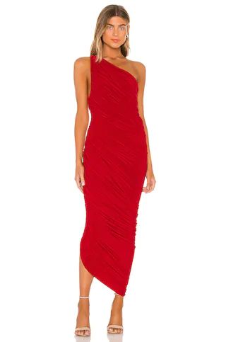 Norma Kamali Diana Gown in Red from Revolve.com | Revolve Clothing (Global)