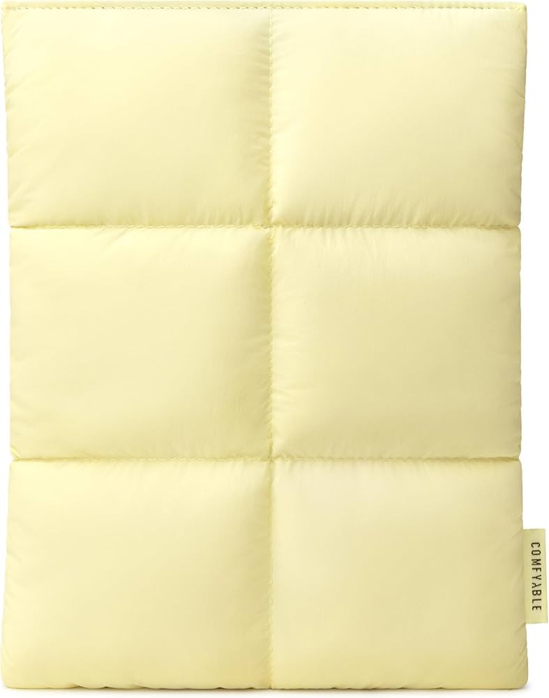 Comfyable Puffy 9-11 Inch Tablet Sleeve Compatible for 11 Inch iPad Pro M4, iPad Air M4 2026 with... | Amazon (US)