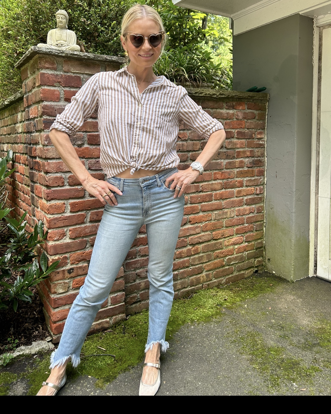 SUMMER SINDAY #FitCheck #ysl #sezane #lemondeberyl #simkhai #sezane #jennifermiller #chanel #hearts #flats #maryjane #fashionover40

#LTKOver40 #LTKShoeCrush #LTKSeasonal