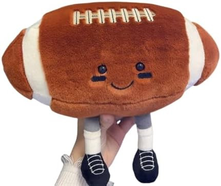12" Cute Football Plush Toys Soft Stuffed Sport Throw Pillow Plush Ball Gift for Kids Birthday an... | Amazon (US)