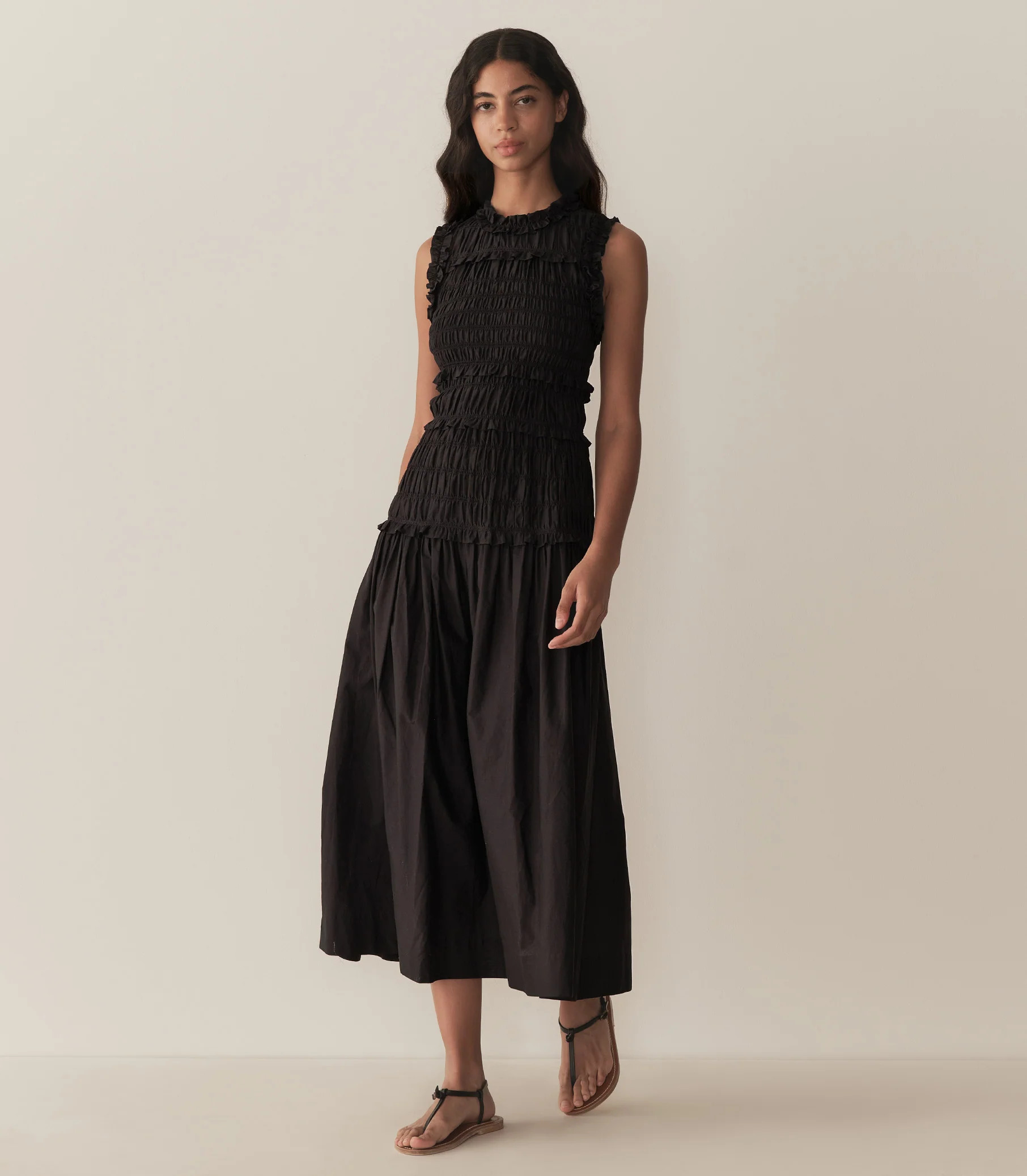 Mallory Dress - Black | DÔEN | DOEN