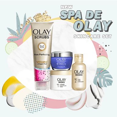 SPA DE OLAY  | At Home Spa | Gift Set | Olay