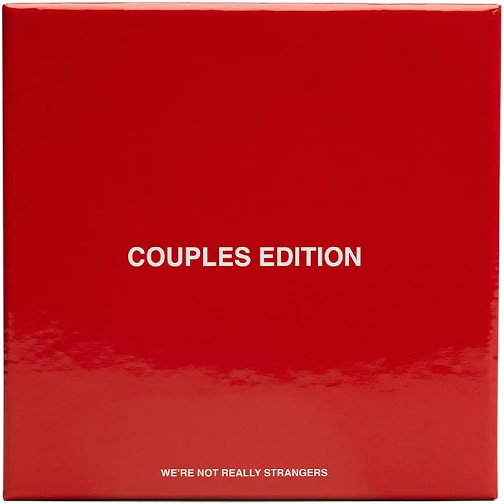 WE'RE NOT REALLY STRANGERS Couples Edition by We’re Not Really Strangers - Couples to Strengthe... | Amazon (US)