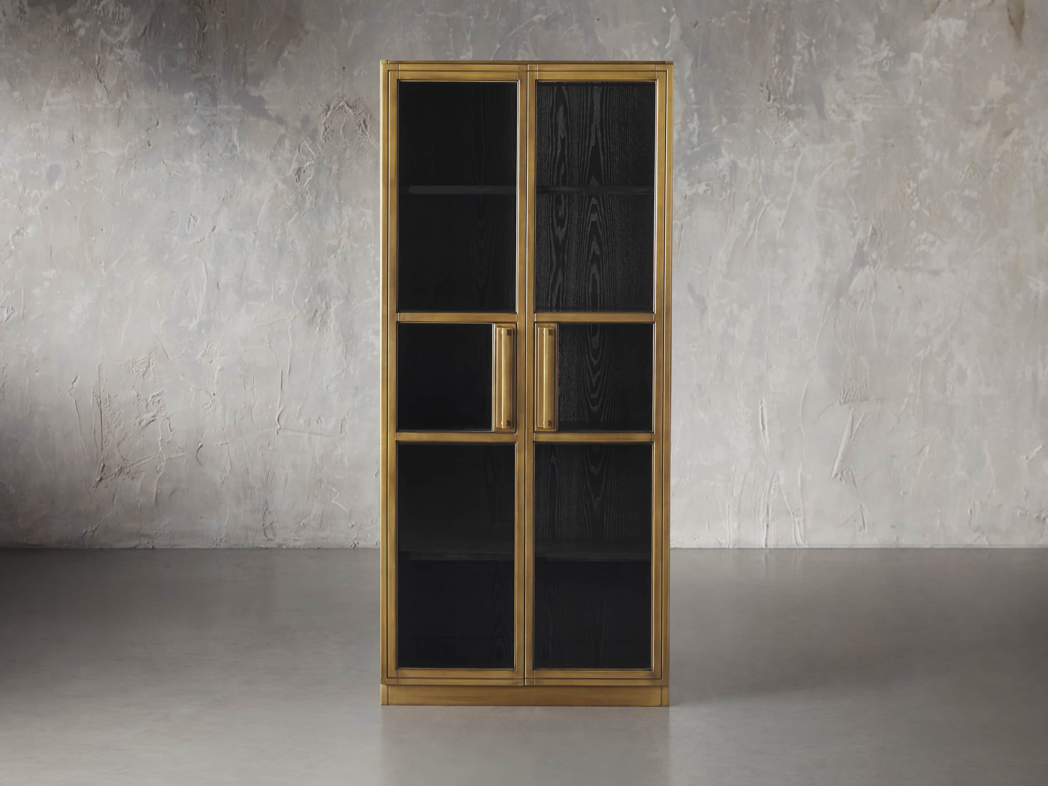 Factory Cabinet in Bronze | Arhaus