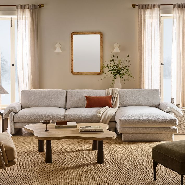 Parry 2-Piece Chaise Sectional (123") | West Elm (US)