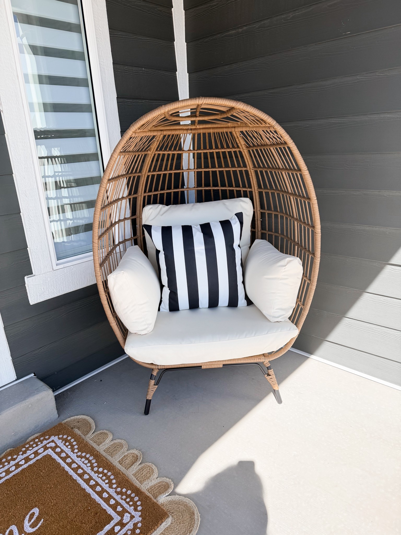 Love my egg chair from Walmart! 

Spring finds | home decor | front porch | spring decor 



#LTKHome #LTKSaleAlert