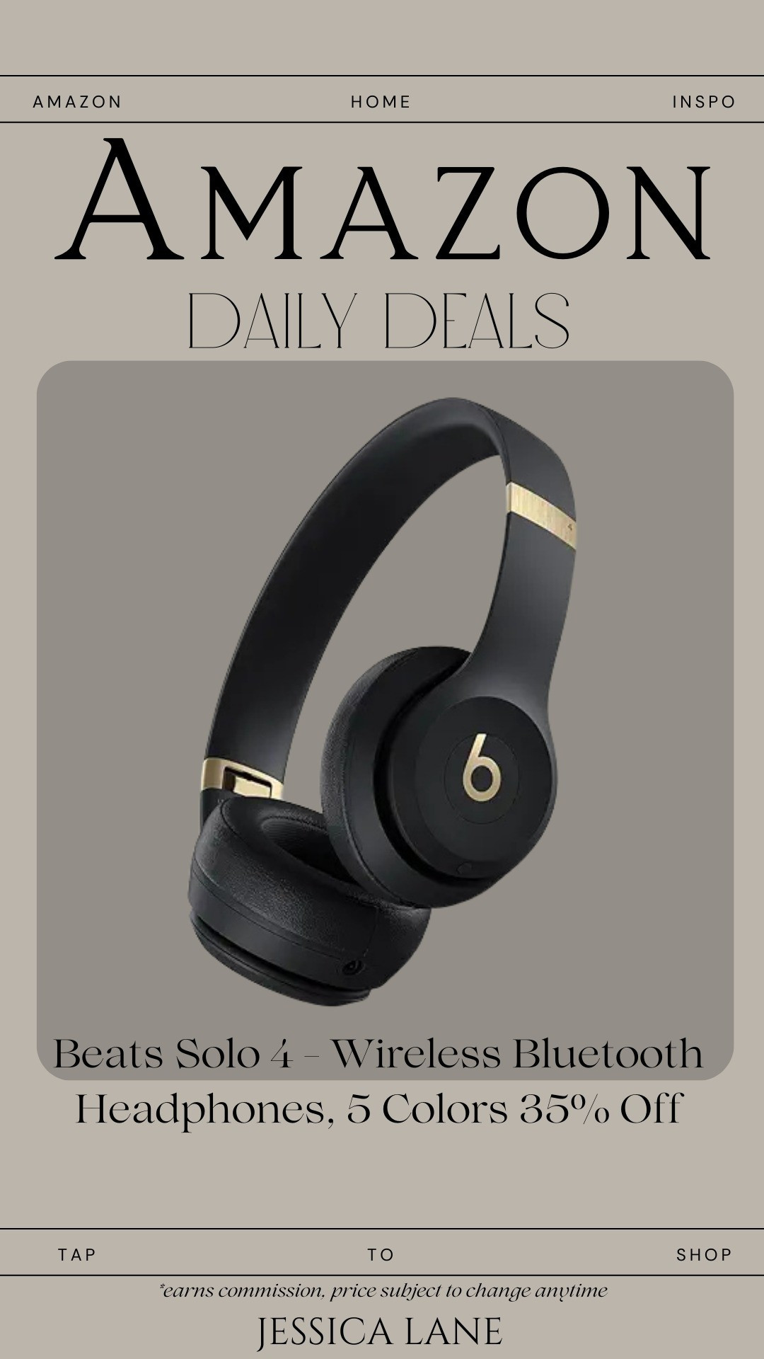 Your playlist deserves the best—grab the Beats Solo 4 headphones on deal today and enjoy wireless sound like never before. #LTKTech #AmazonDeals #HeadphoneGoals

#LTKGiftGuide #LTKHoliday #LTKTravel