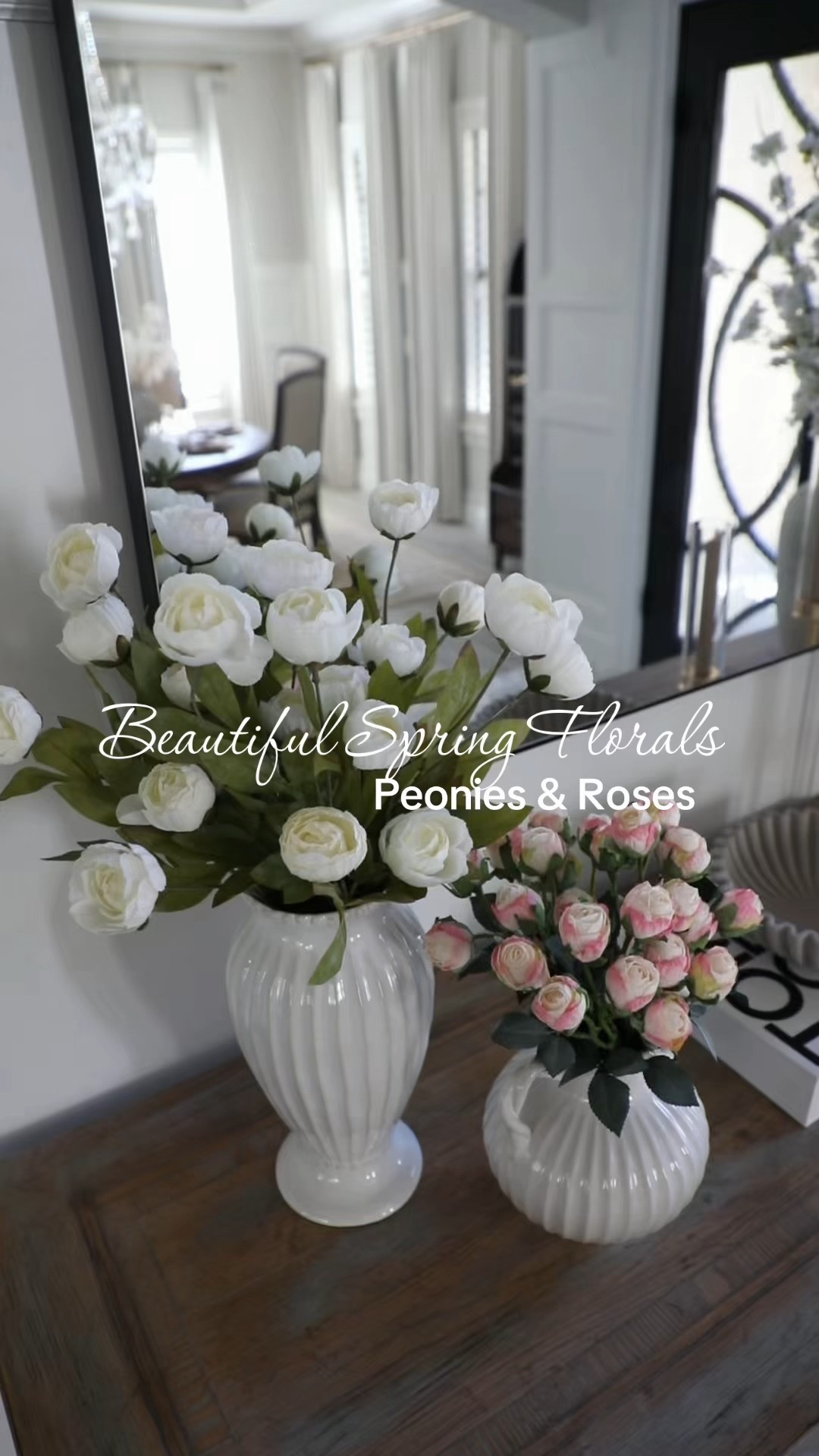 Beautiful Florals and Vases! These make a stunning statement in your home!
Viral Peonies paired with the dried rose buds

#LTKHome #LTKSeasonal