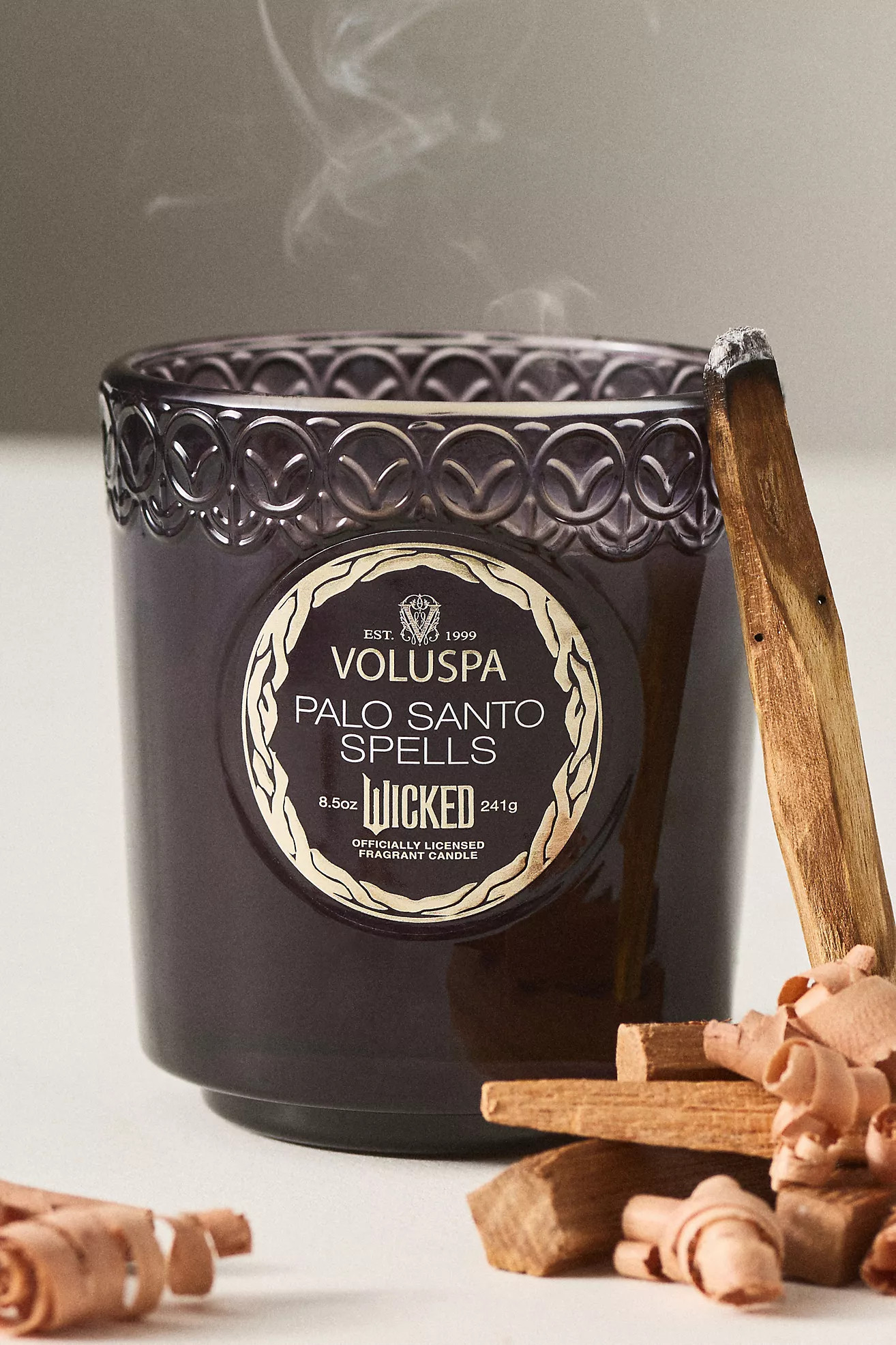 Voluspa Elphie's Lair Wicked Glass Candle | Anthropologie (US)