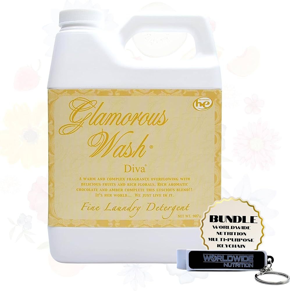 Worldwide Nutrition Bundle, 2 Items: Tyler Glamorous Wash Diva Laundry Liquid Detergent - Hand an... | Amazon (US)