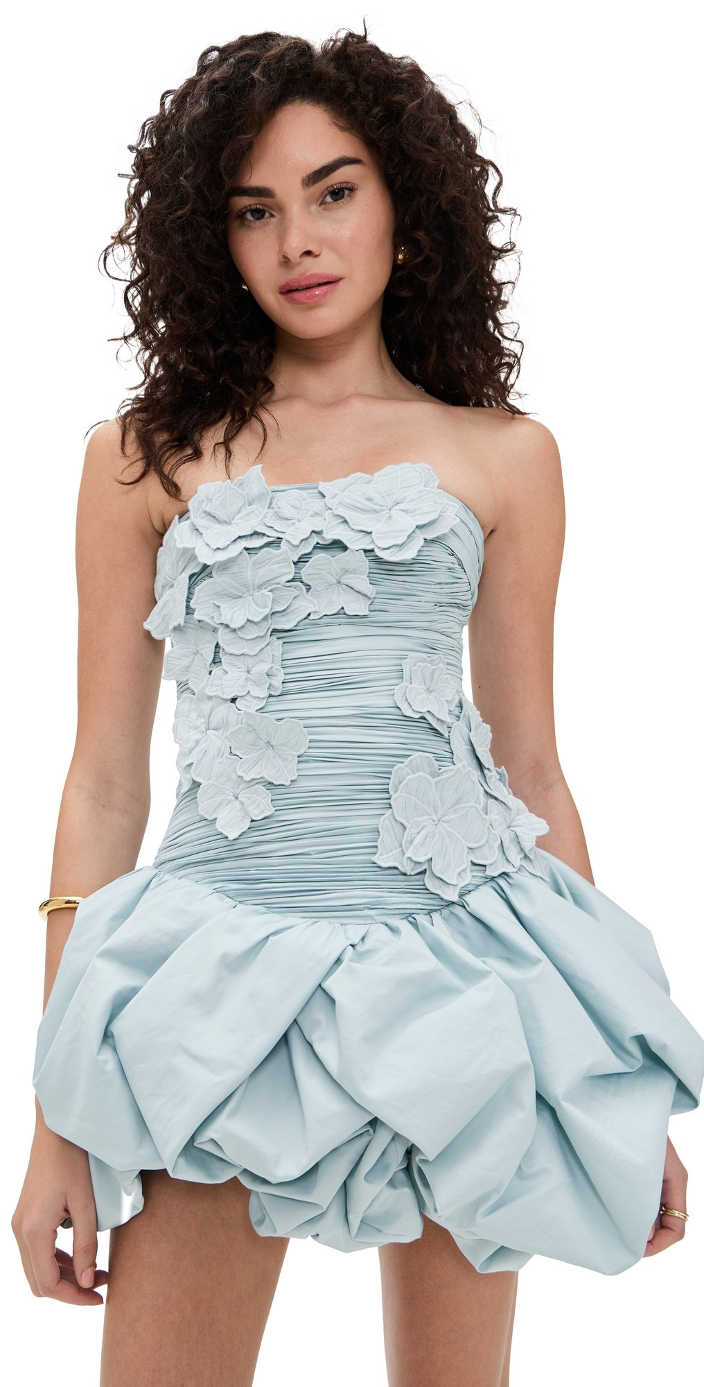 Aje Splendour Mini Dress Silver Blue 4 | Shopbop