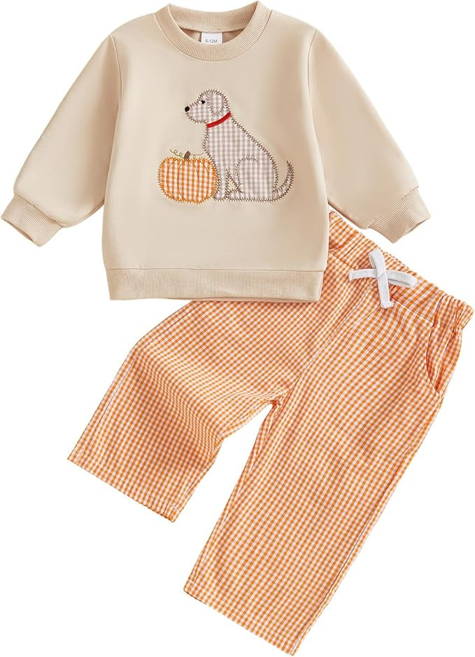 Toddler Baby Boy Christmas Outfit Christmas Cookie Tester Crewneck Sweatshirt Long Sleeve Shirt P... | Amazon (US)