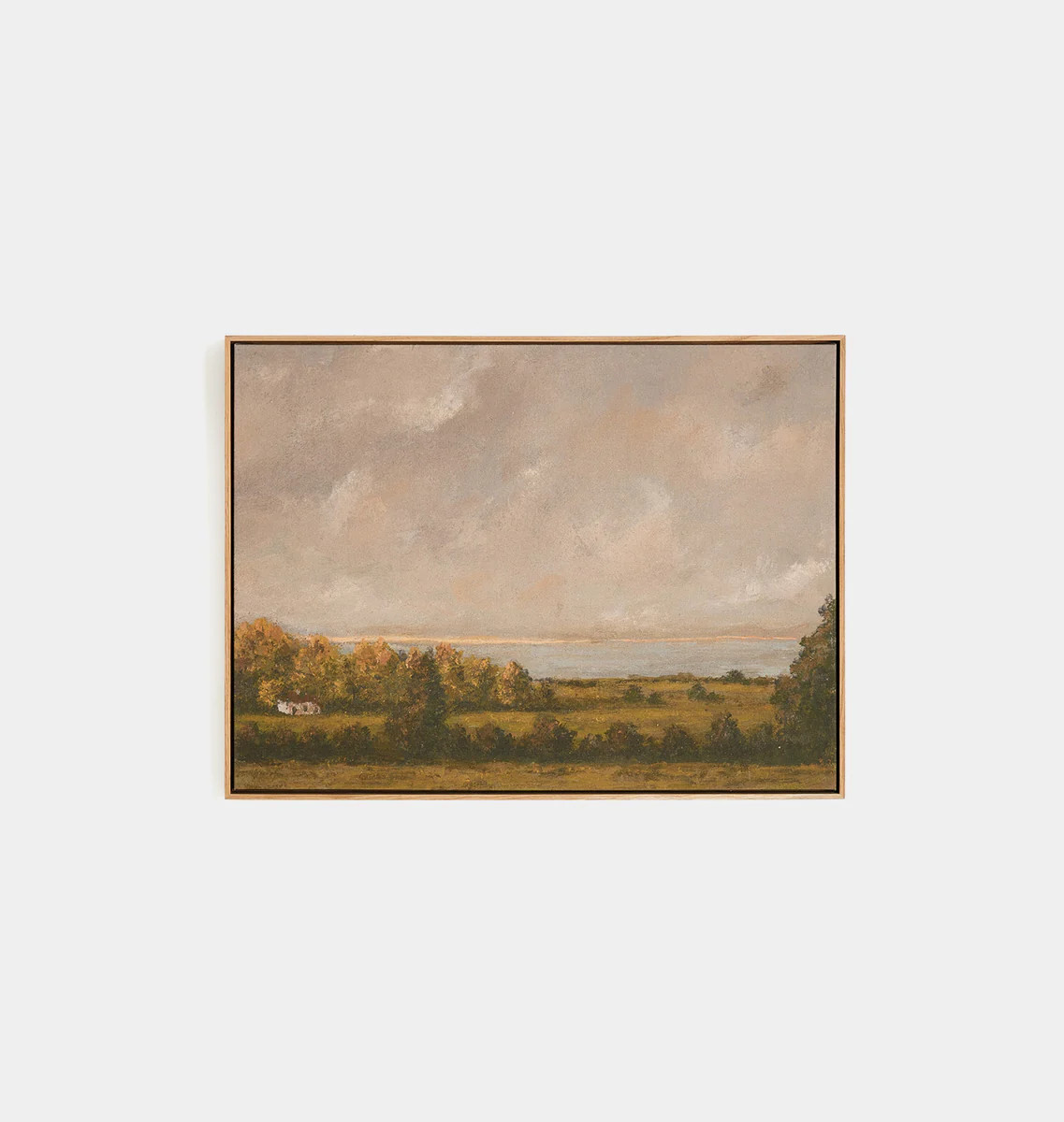 Country Lake House by Lori Marie Framed Print | Amber Interiors