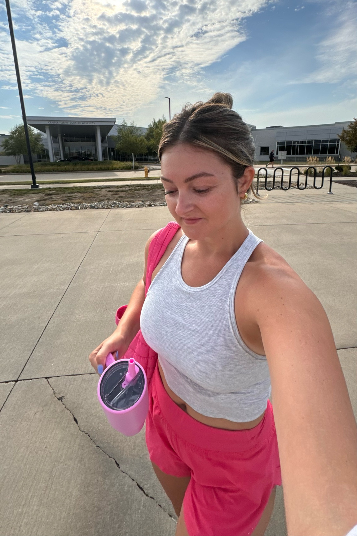 Gym OOTD 🍓🌺🩷

My shorts are the lulu fast & free shorts but they don’t have the pink color in stock. The hotty hot shorts look super similar! Linked those as well “exact”! 

#LTKActive #LTKFitness #LTKStyleTip
