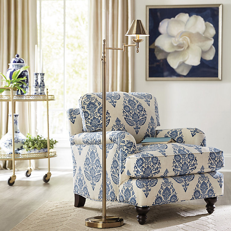 Penny Swing Arm Floor Lamp | Ballard Designs, Inc.