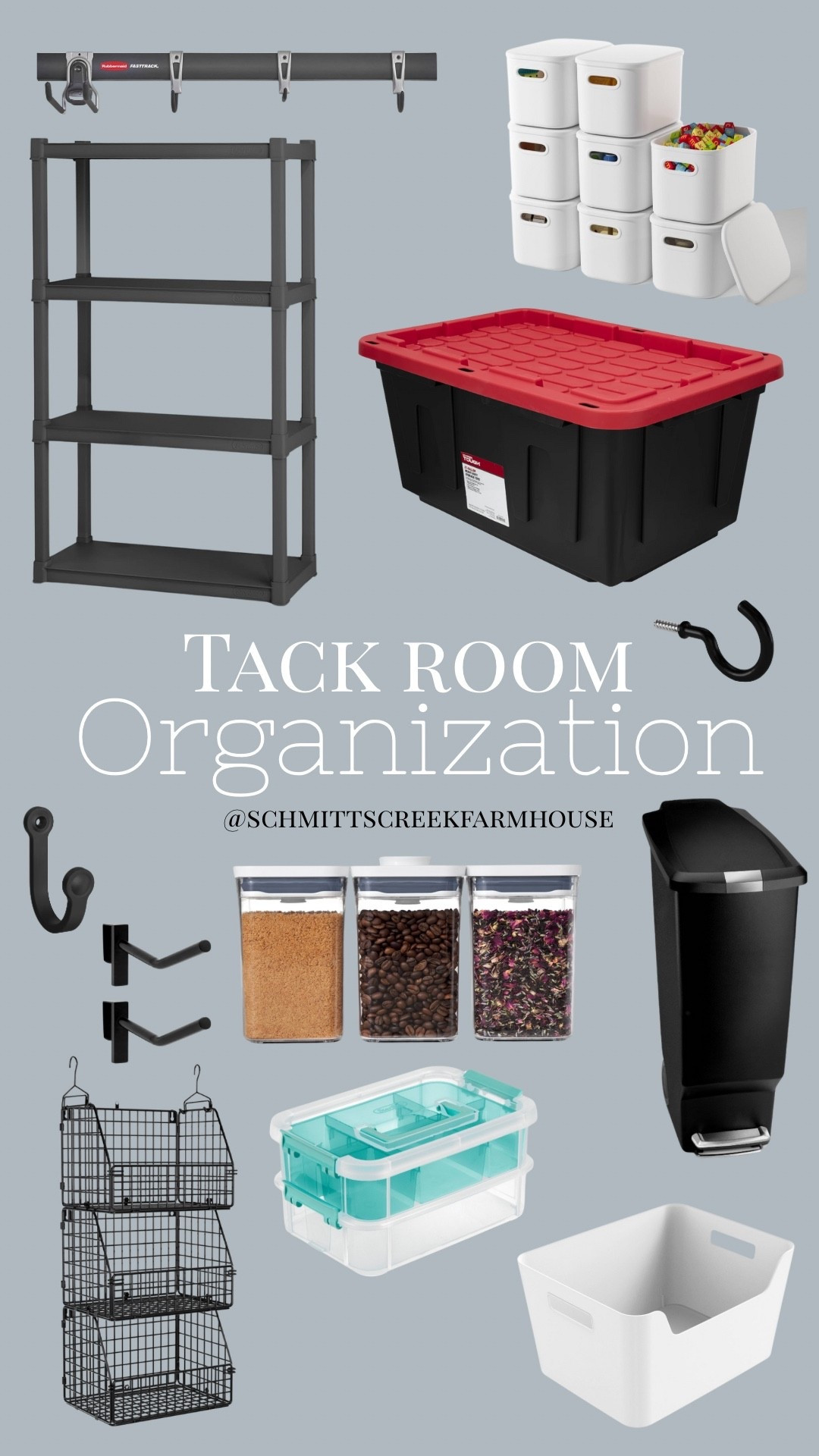 Tack Room Organization | Barn Storage | Garage Storage 

#LTKHome