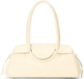 STAUD Maude Leather Shoulder Bag in Black at Nordstrom | Nordstrom