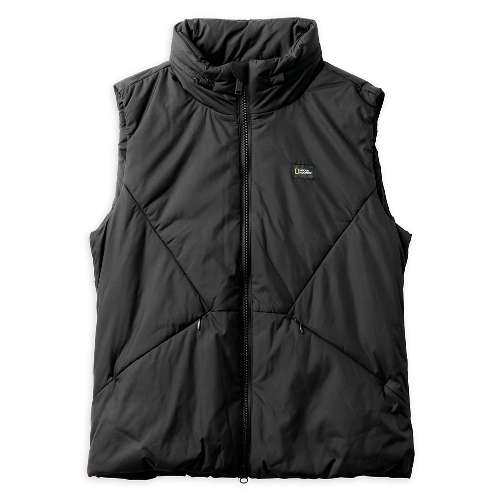 National Geographic Polar Ice Quilted Vest for Women – Black | Disney Store