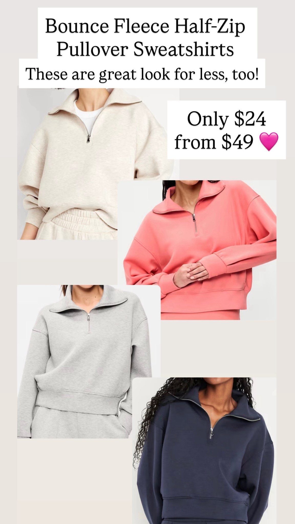 Look for less pullovers for women 

#LTKSaleAlert