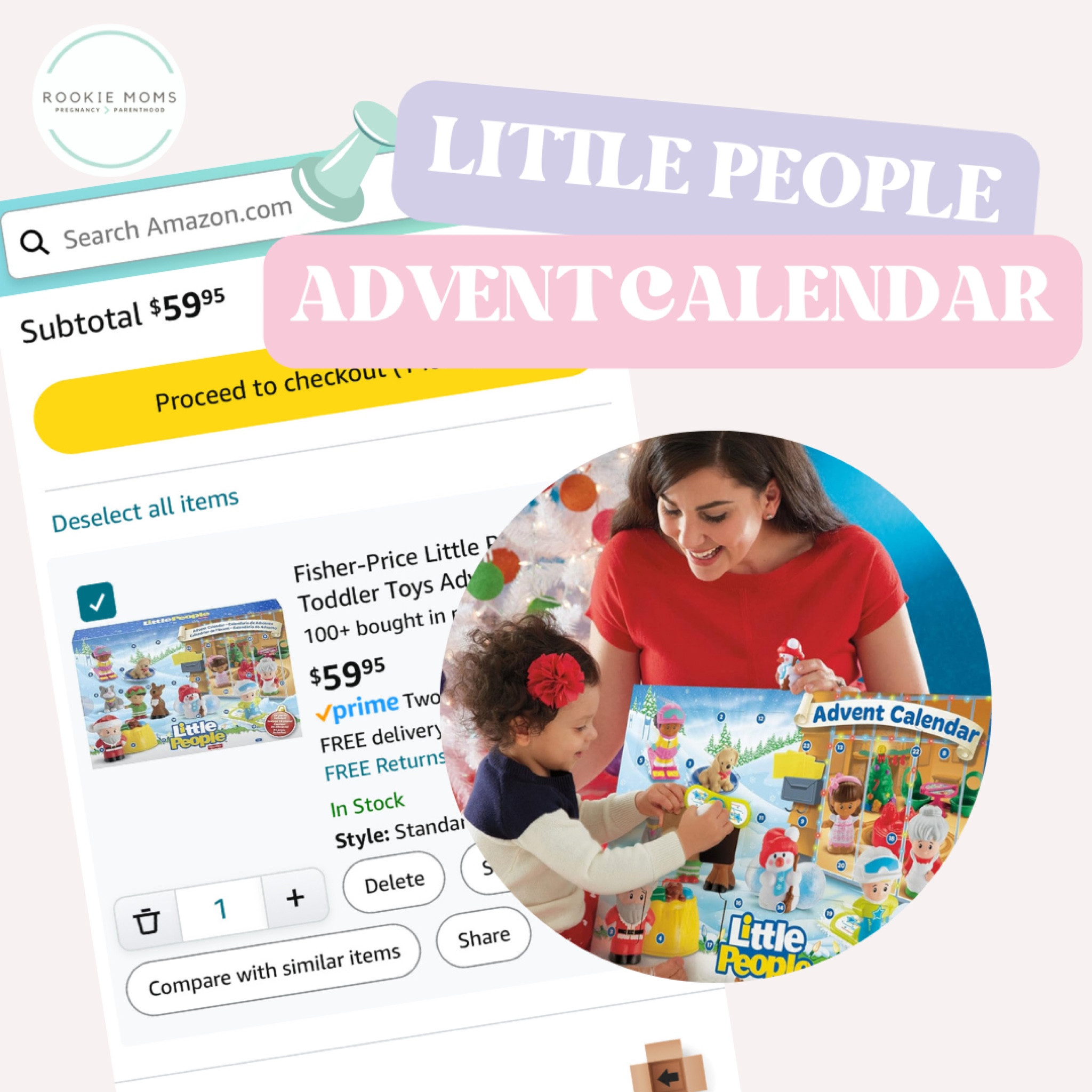 Our baby & toddler LOVED this Fisher Price Little People advent calendar last year! So much fun and you are left with quality toys. 

These sell out FAST every year so get yours soon! 

#LTKkids #LTKSeasonal #LTKbaby