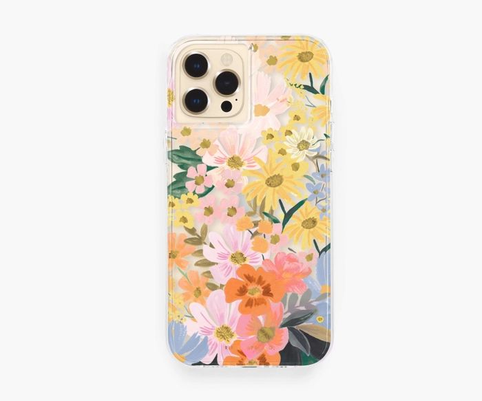 Clear Marguerite iPhone 12 Pro Max Case | Rifle Paper Co.