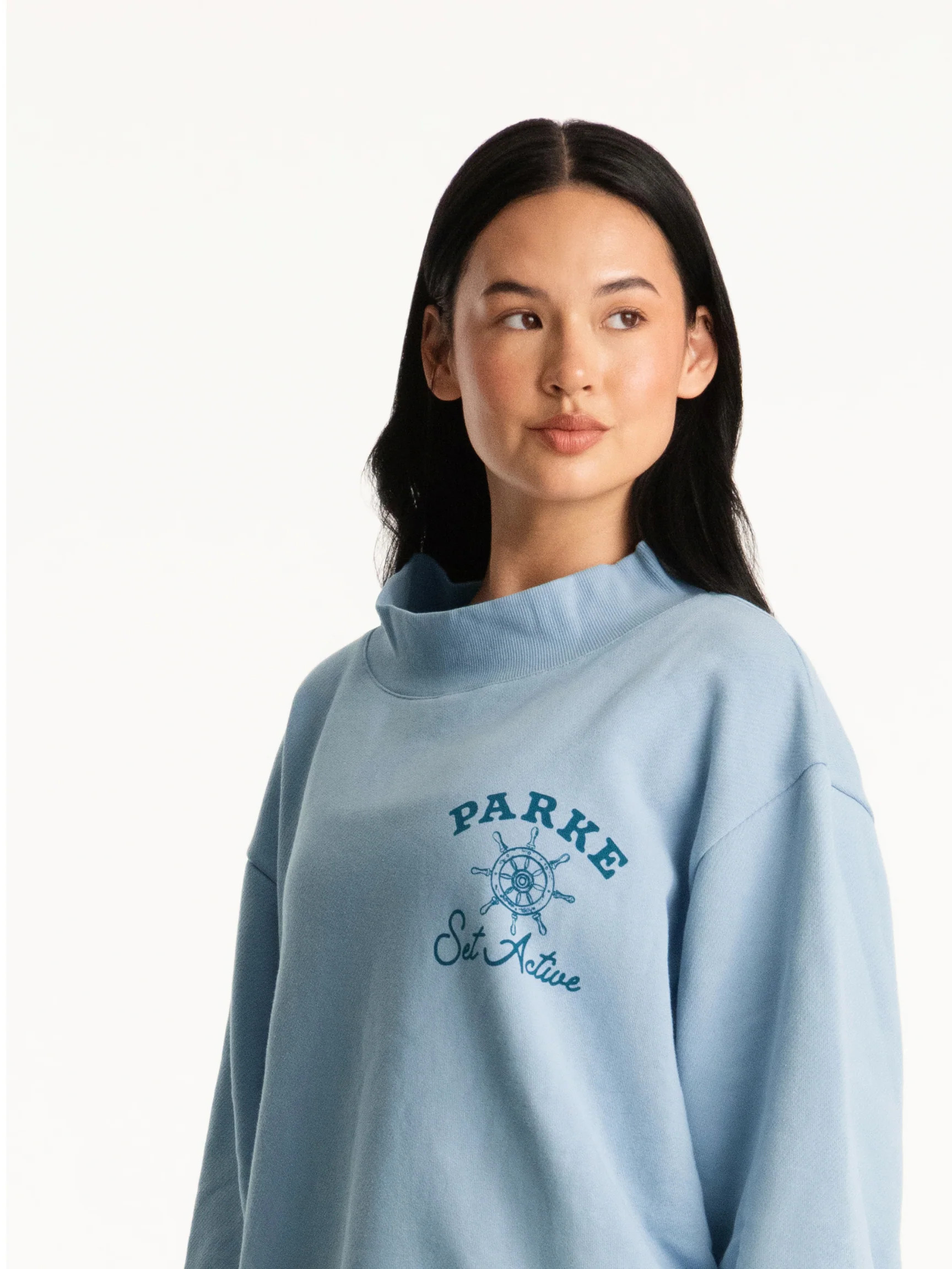Parke x SET Sail Graphic Mockneck | Parke