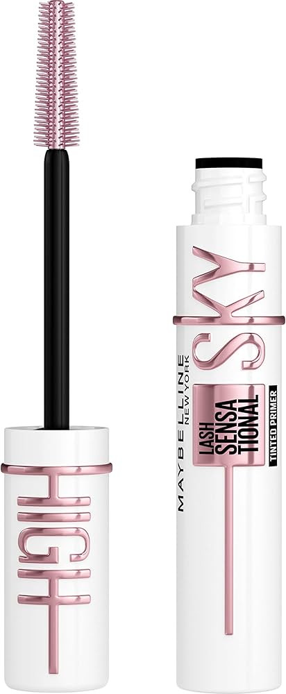 Maybelline New York Lash Sensational Sky High Serum Infused Lash Primer for Mascara, Lengthening,... | Amazon (US)