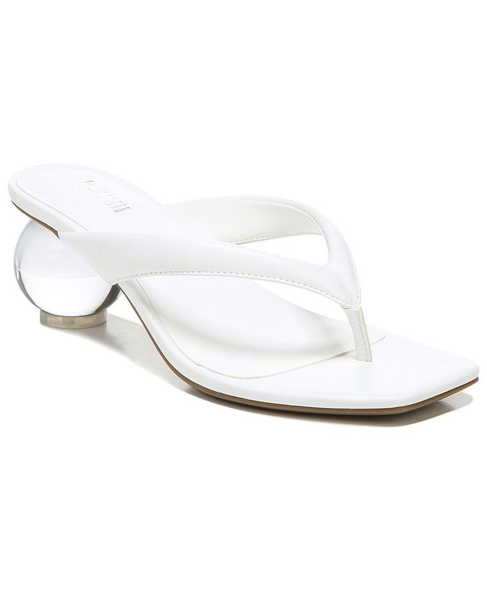Bar III Corteta Thong Ball-Heel Sandals, Created for Macy's & Reviews - Sandals - Shoes - Macy's | Macys (US)