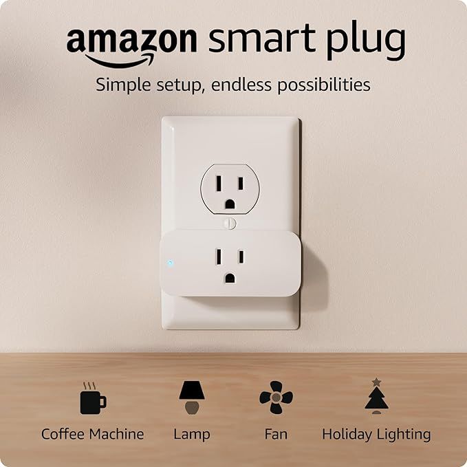 Amazon Smart Plug | Works with Alexa | Simple setup, endless possibilities | Amazon (US)