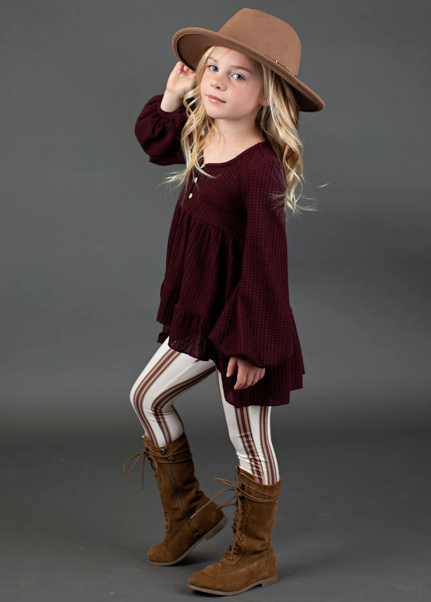 Victoria Legging in Stripe | Joyfolie