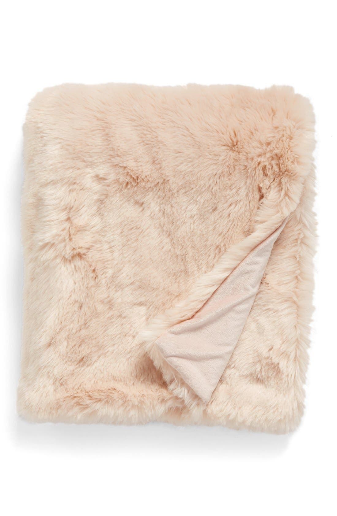 Cuddle Up Faux Fur Throw Blanket | Nordstrom