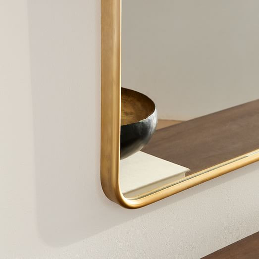 Streamline Wide Arch Mirror - 42"W x 36"H | West Elm (US)