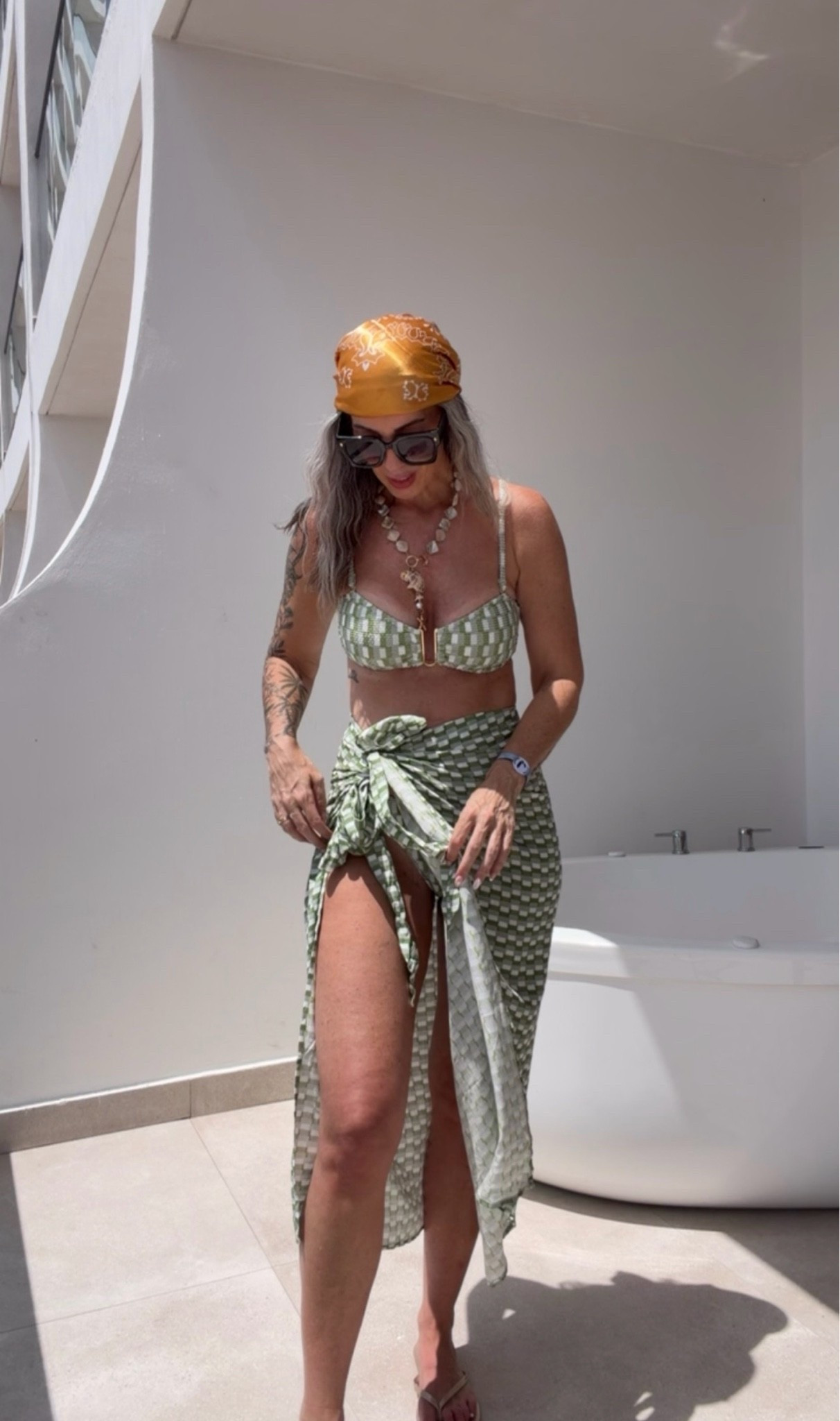 @ Cupshe vacation ready! Swimsuit and cover up. Code MIRANDA15 saves! I’m wearing size M

#LTKOver40 #LTKTravel #LTKSwim