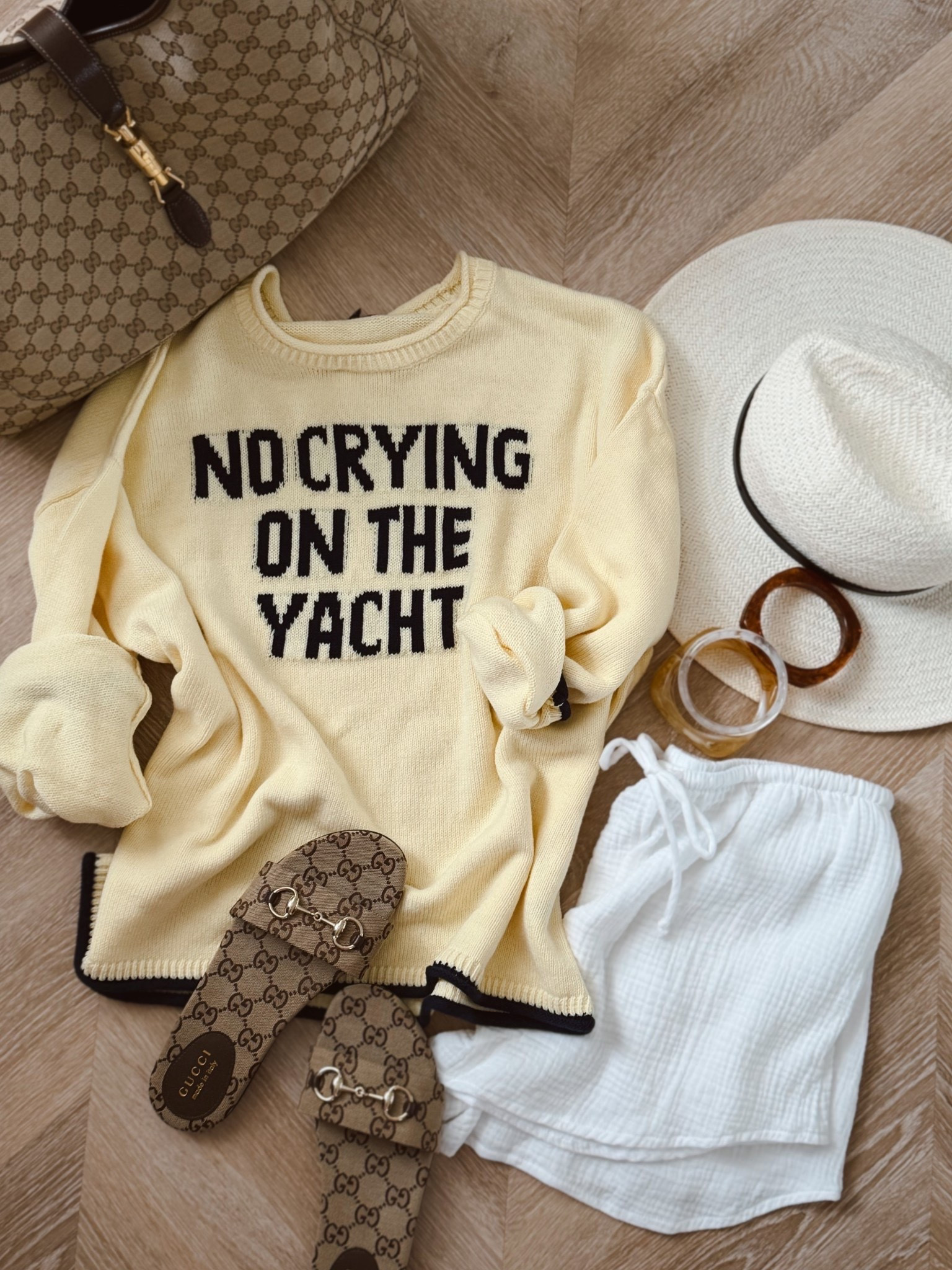 the target finds you didn’t know you needed! Love mixing high and low & there gauze shorts will be on repeat! 🤍🍋☀️

Summer outfit. Gucci. Slides. Gauze shorts. Summer style. Boat day. Vacation outfits beach. Shorts.

#LTKgrwm #LTKootd #LTKSeasonal