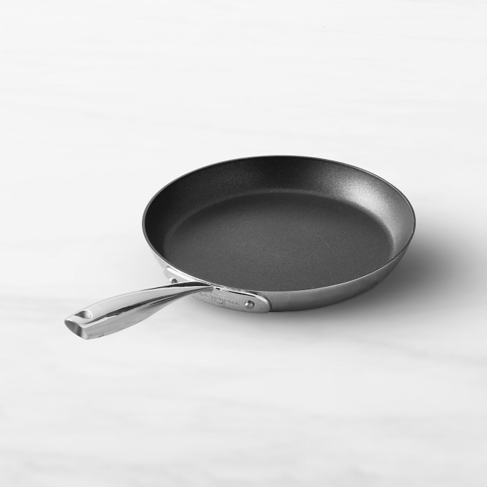 Williams Sonoma Thermo-Clad™ Stainless-Steel Nonstick Omelette Fry Pan, 9" | Williams-Sonoma