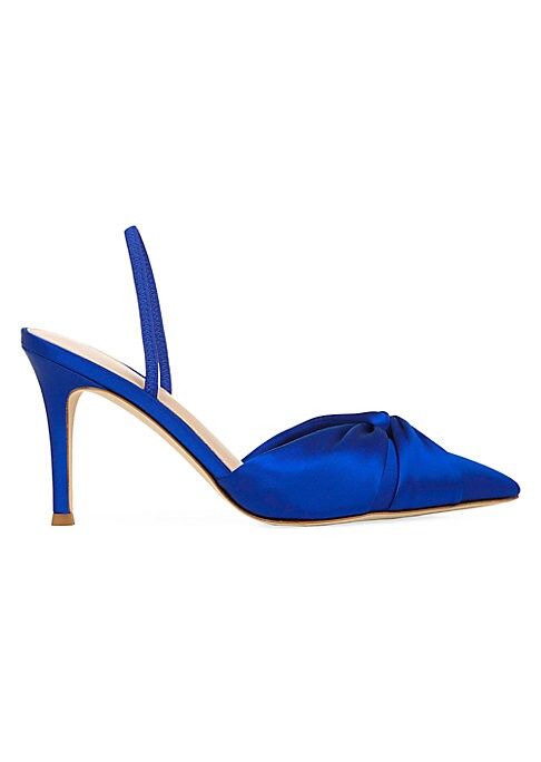Via Spiga Women's Carisa Satin Slingback Pumps - Royal Blue - Size 7.5 | Saks Fifth Avenue