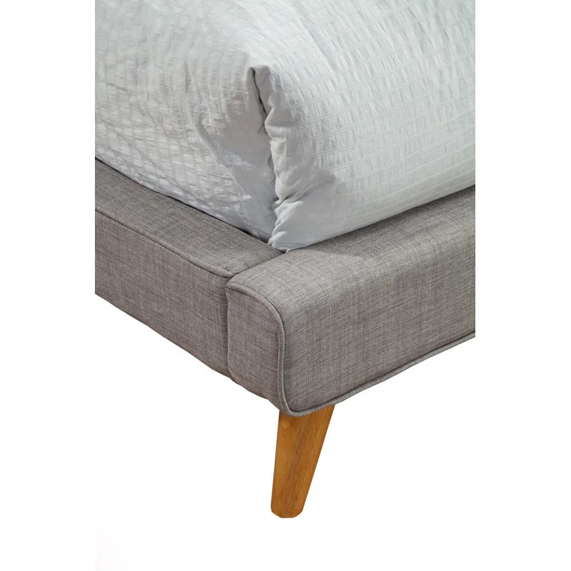 Williams Queen Tufted Upholstered Low Profile Platform Bed | Wayfair North America