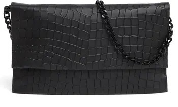 Rebecca Minkoff Lou Croc-Embossed Leather Shoulder Bag | Nordstromrack | Nordstrom Rack